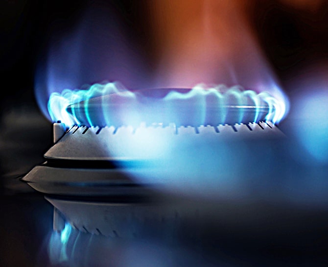 gas stovetop burner